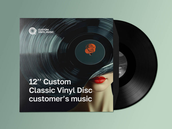 12’’ Custom Classic Vinyl Disc customer’s music
