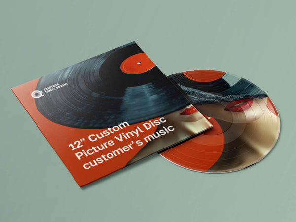 12'' Custom Picture Vinyl Disc customer’s music